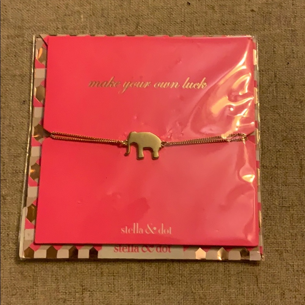 Stella & Dot make your own luck bracelet